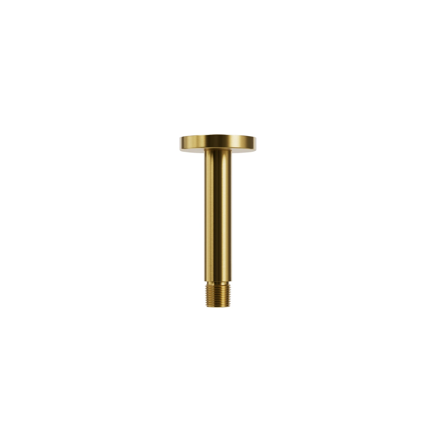 Aqua Brass 4” Ceiling Shower Arm with Round Flange