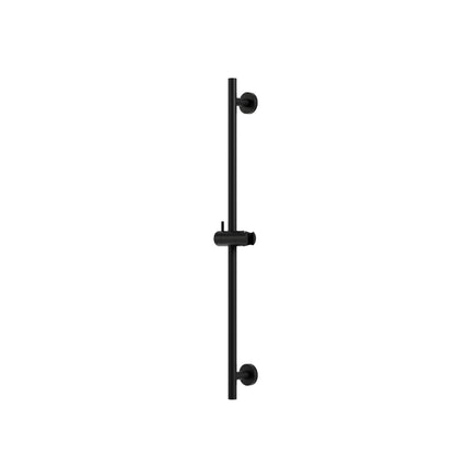 Aqua Brass Round Shower Rail with Round Flanges
