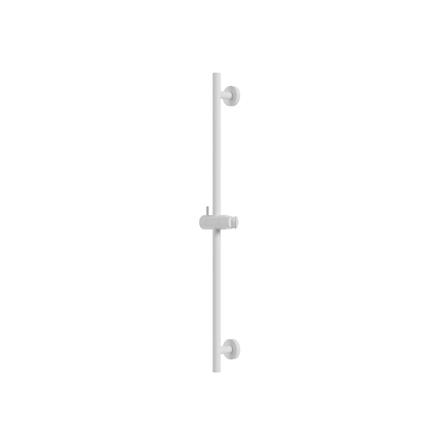 Aqua Brass Round Shower Rail with Round Flanges