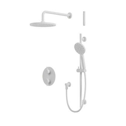 Aqua Brass Umix Thermostatic Shower Trim Kit 2-way Shared