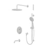 Aqua Brass Umix Thermostatic Shower Trim Kit 3-way Non-shared (G)
