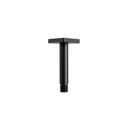 Aqua Brass 4” Ceiling Shower Arm with Square Flange