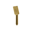 Aqua Brass 3-Functions Square Handshower