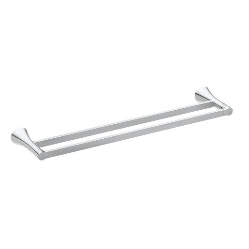 Moen Mikah Chrome double towel bar