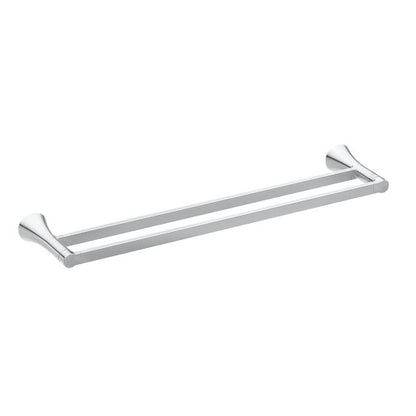 Moen Mikah Chrome double towel bar