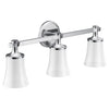 Moen Flara Three Globe Bath Light