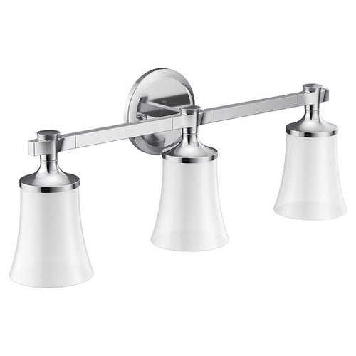 Moen Flara Three Globe Bath Light