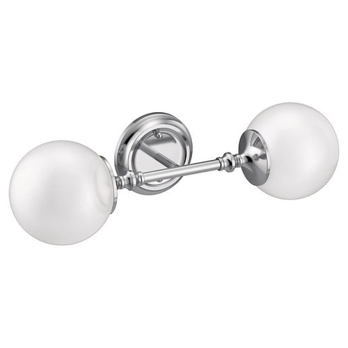 Moen Colinet Chrome two globe bath light