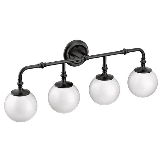 Moen Colinet Chrome four globe bath light