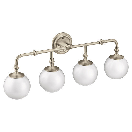 Moen Colinet Chrome four globe bath light