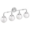 Moen Colinet Chrome four globe bath light