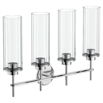 Moen Greenfield Chrome four globe bath light