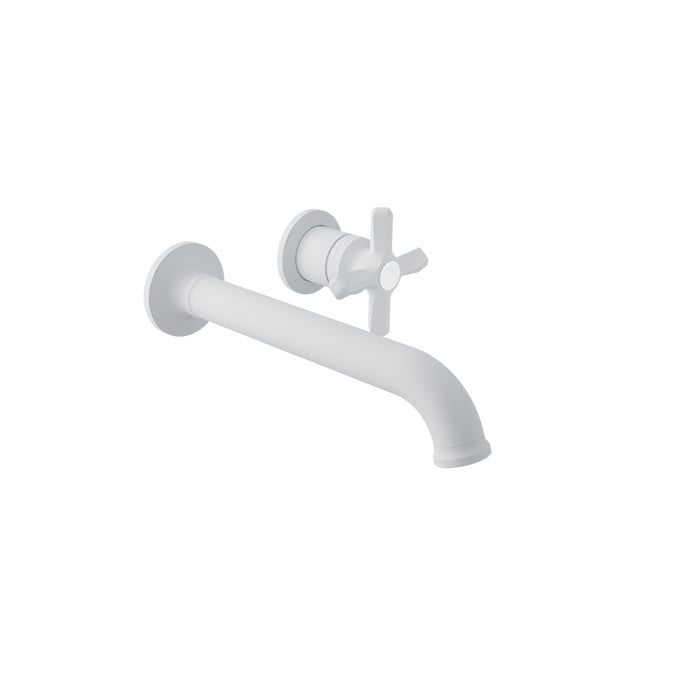 Baril Single lever wall-mounted lavatory faucet, drain not included