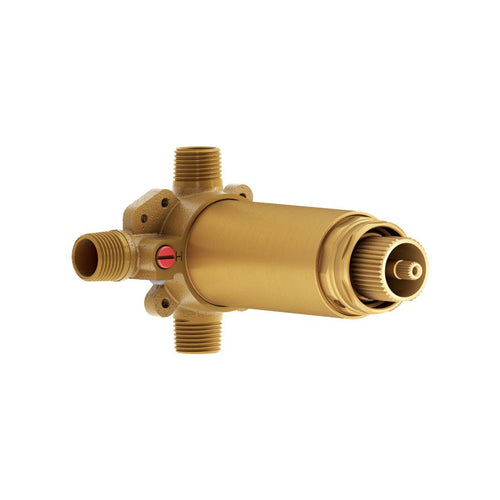 KALIA GRAFIK2-way AQUATONIK type T/P 1/2" coaxial valve with diverter and decorative trim