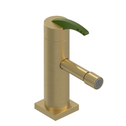 Rubinet Single Control Bidet Fitting (less drain) Satin Gold