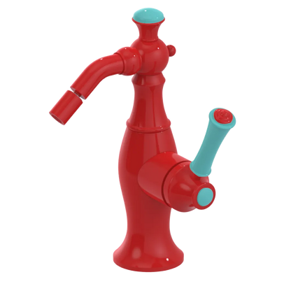 Rubinet Single Control Bidet Fitting (less drain) Red