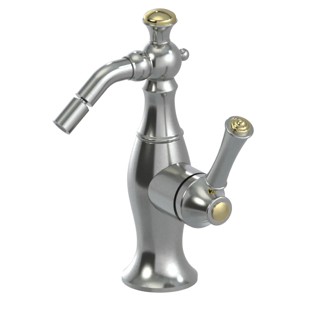 Rubinet Single Control Bidet Fitting (less drain) Satin Nickel