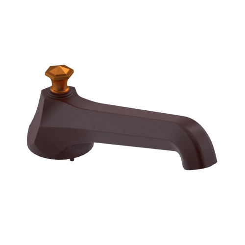Rubinet Tub Filler Spout Deck Mount Bordeaux