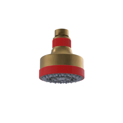 Rubinet 3 FUNCTION SHOWER HEAD Antique Brass Matt