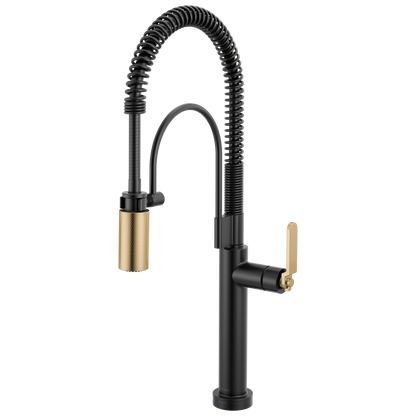 Brizo Smarttouch Semi Professional Kitchen Faucet Industrial Handle