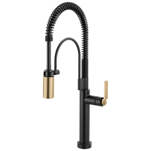 Brizo Smarttouch Semi Professional Kitchen Faucet Industrial Handle