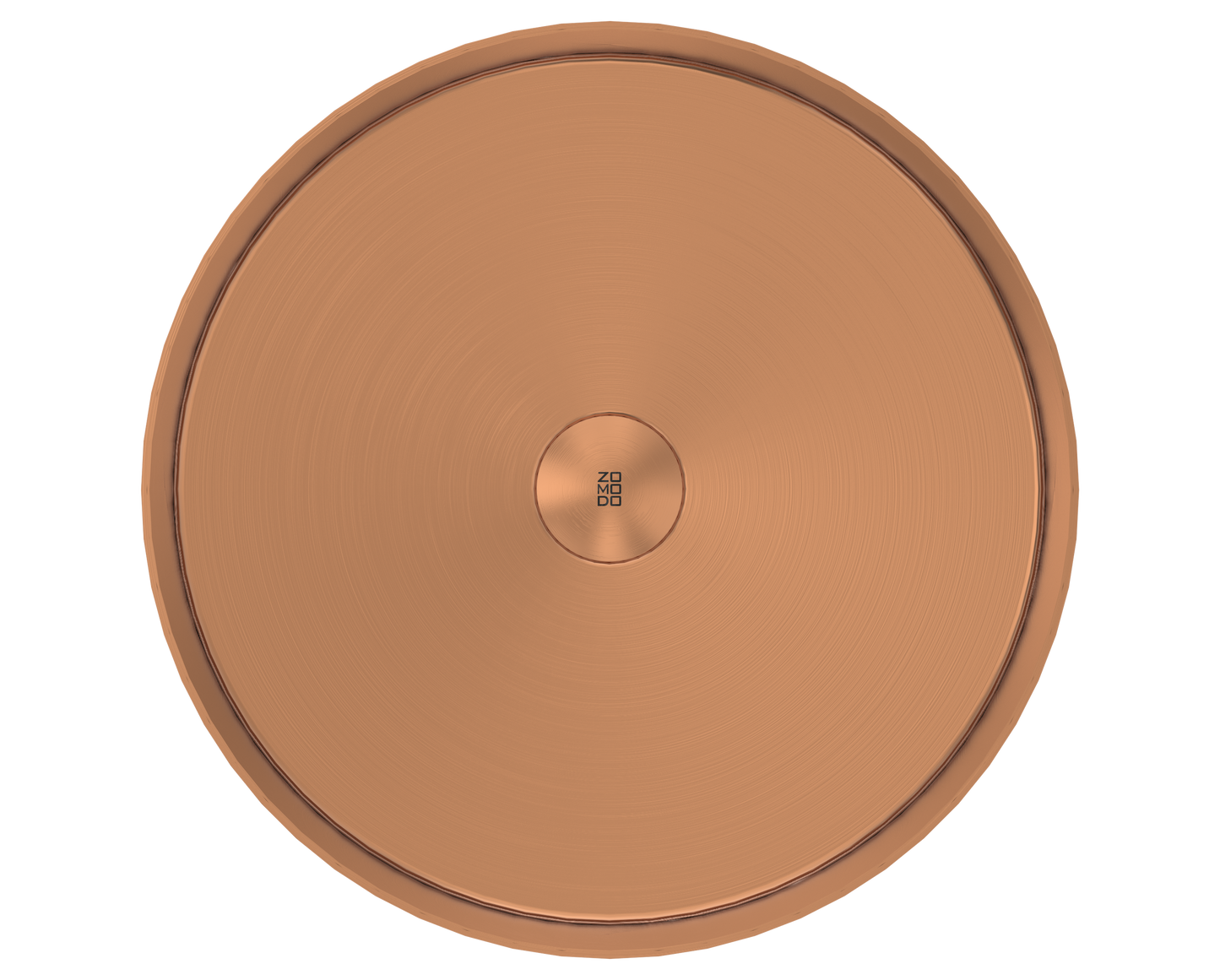 Zomodo 16" Round Vessel Sink - Rio Bronze