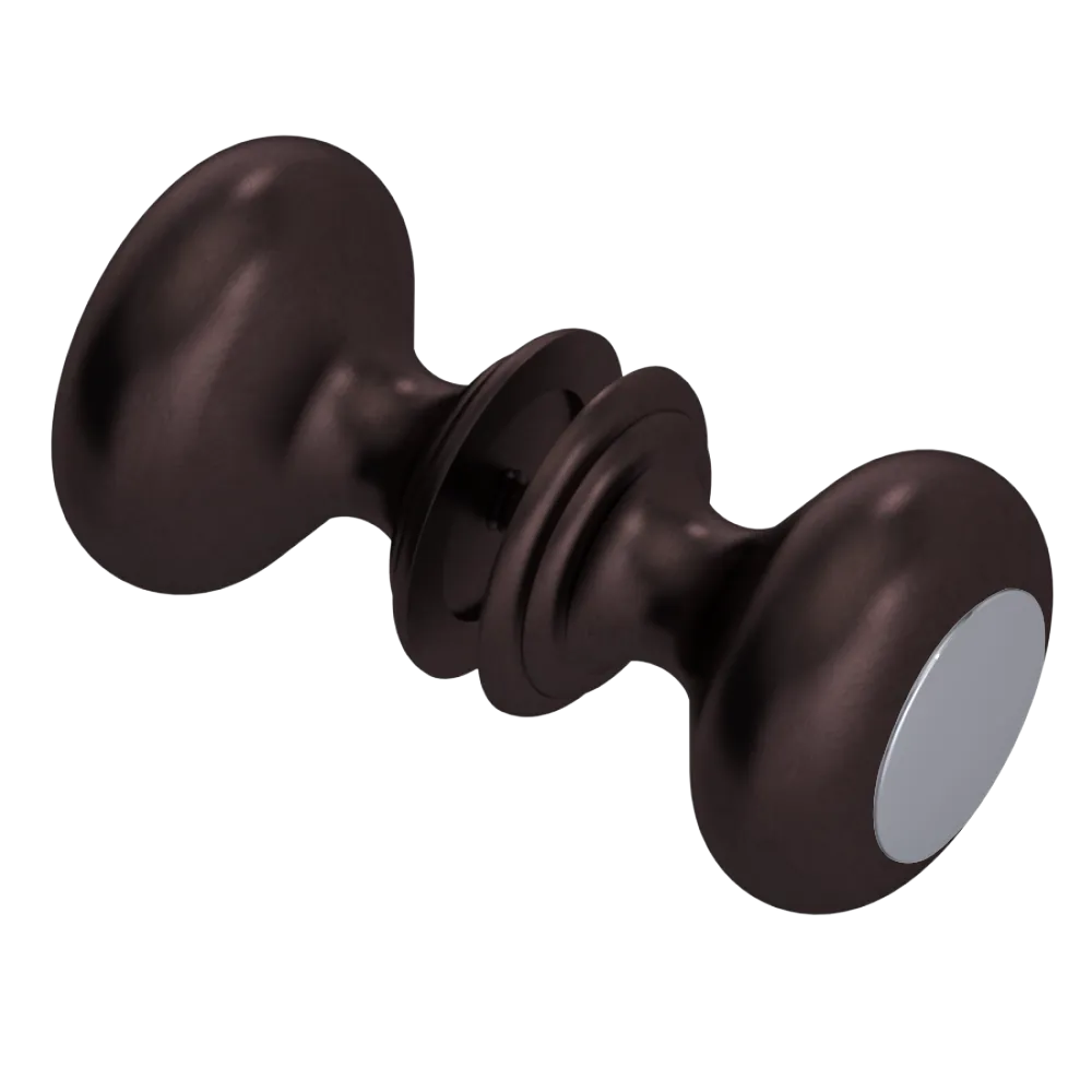 Rubinet Shower Door Knob (set) Oil Rubbed Bronze