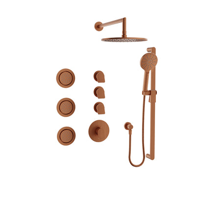 Baril Complete thermostatic shower kit