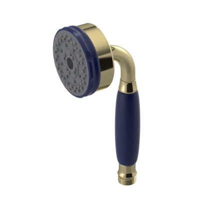 Rubinet 3 Function Hand Held Shower Only Natural Brass