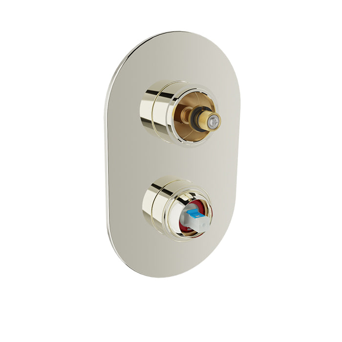 Baril Pressure balanced shower valve with 2-way diverter (without handle)