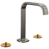 Brizo Widespread Lavatory Faucet With Square Spout Less Handles