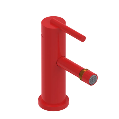 Rubinet Single Control Bidet Fitting (less drain) Red