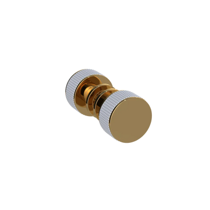 Rubinet Shower Door Knob (set) Gold