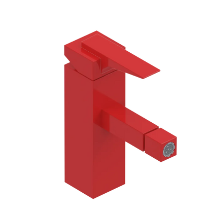 Rubinet Single Control Bidet Fitting (less drain) Red