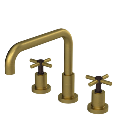 Rubinet Widespread Kitchen Set Antique Brass Matt