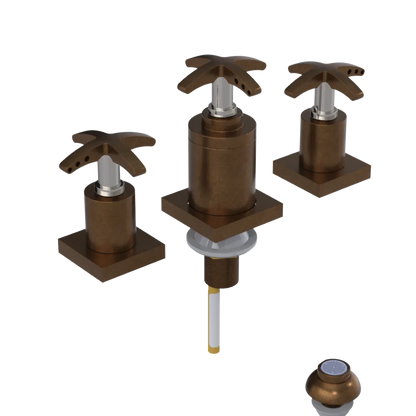 Rubinet Bidet Fitting with Spray, Diverter, and Vacuum Breaker (less drain) Oil Rubbed Bronze