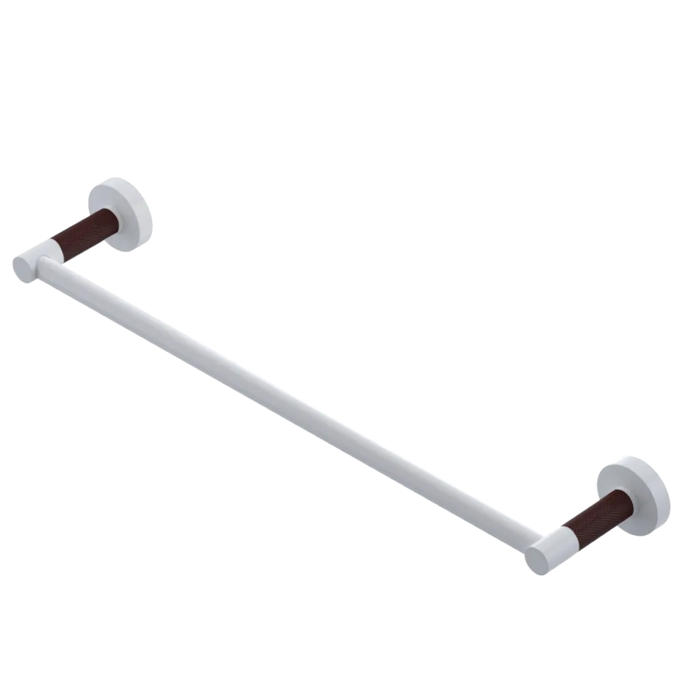 Rubinet Towel Bar 24" White