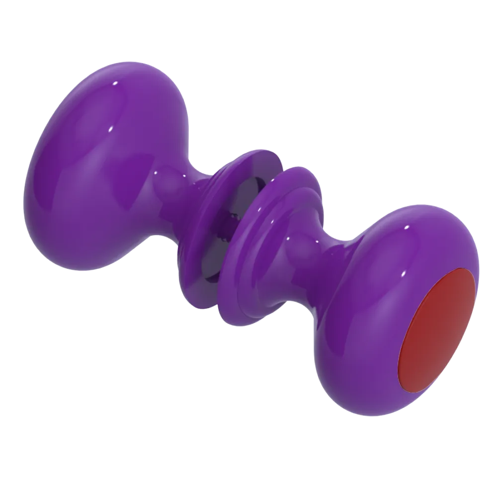 Rubinet Shower Door Knob (set) Purple Haze