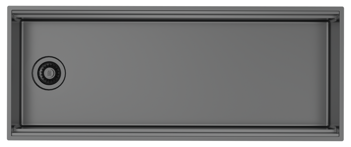 Zomodo Boutique 44" Workstation Single Kit - Black Pearl