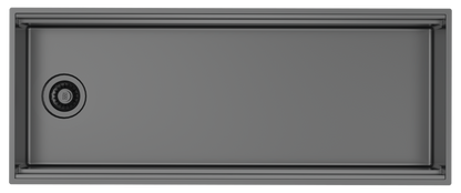 Zomodo Boutique 44" Workstation Single Kit - Black Pearl