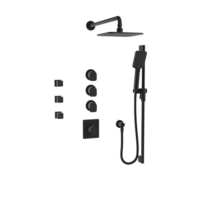 Baril Complete thermostatic shower kit