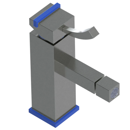 Rubinet Single Control Bidet Fitting (less drain) Satin Nickel