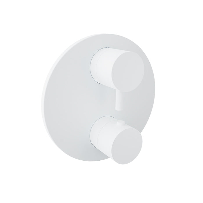 Baril Complete thermostatic pressure balanced shower valve with 2-way diverter
