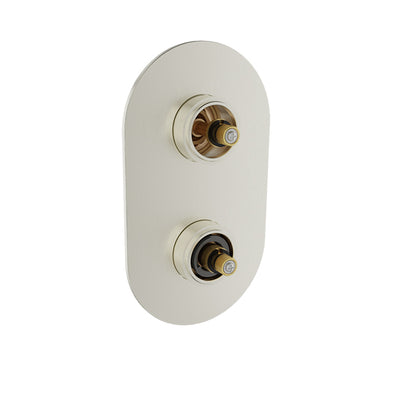 Baril Thermostatic pressure balanced shower valve with 2-way diverter (without handle)