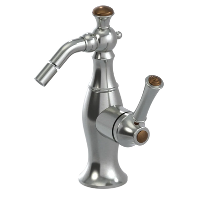 Rubinet Single Control Bidet Fitting (less drain) Satin Nickel