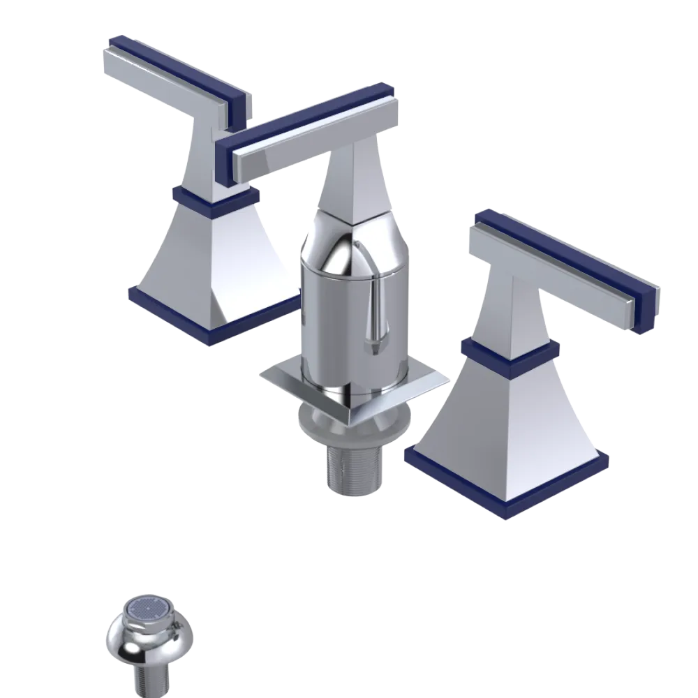 Rubinet Bidet Fitting with Spray, Diverter, and Vacum Breaker (Less Drain) Chrome