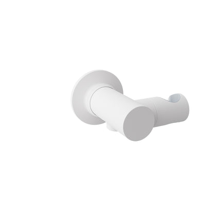 Baril Wall-mounted hand shower holder and supply elbow
