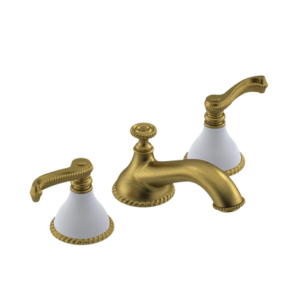 Rubinet Widespread Lav. Set. (less drain) Antique Brass Matt