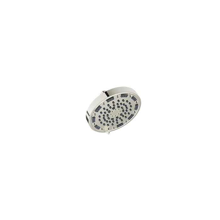 Baril Round 6" 5-spray anti-limestone shower head
