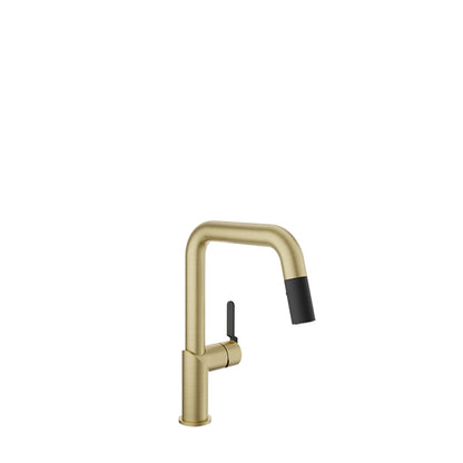 Baril Single-hole kitchen faucet with 2-function pull-down spray